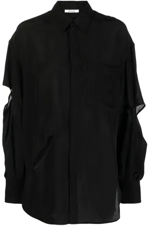 Gauchere Ripped-detail shirt