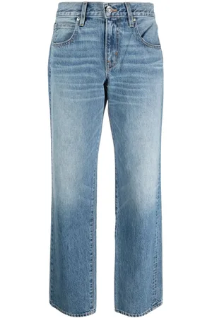 SLVRLAKE Remy low-rise tapered jeans