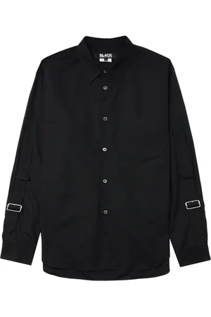 Comme des Garçons Buckled-strap cotton shirt