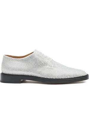 Maison Margiela Tabi rhinestone-embellished Derby shoes