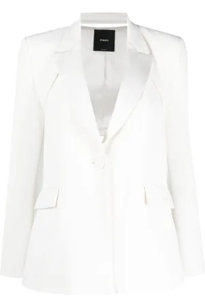 Pinko Peak-lapels single-breasted blazer