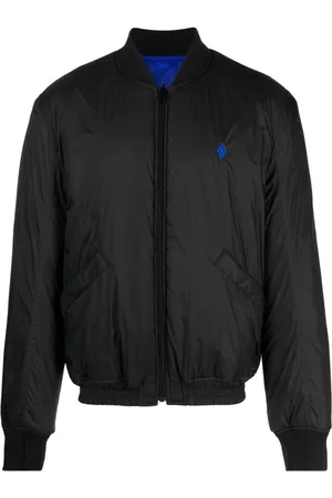 MARCELO BURLON Logo-print reversible bomber jacket