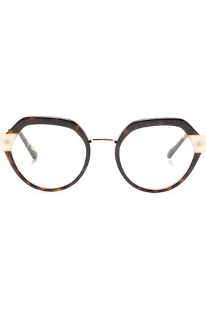 Kaleos Ball 3 tortoiseshell round glasses