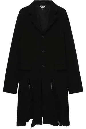 Comme des Garçons Distressed single-breasted coat