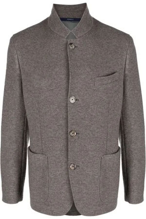 FEDELI Damon cashmere single-breasted blazer