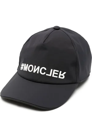 Moncler Logo-embossed curved-peak cap