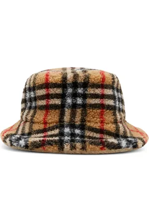 Burberry Vintage Check fleece bucket hat