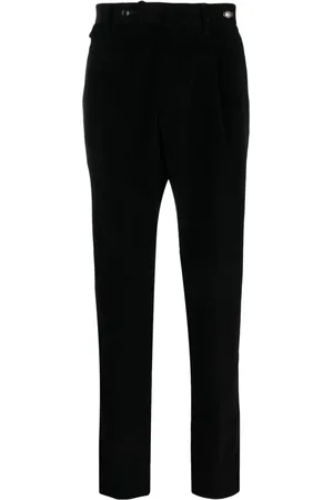 TAGLIATORE Corduroy straight-leg cotton trousers