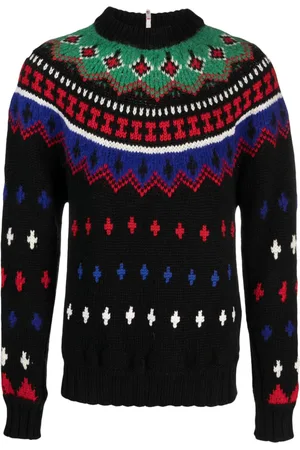 Moncler Ribbed-knit jacquard jumper