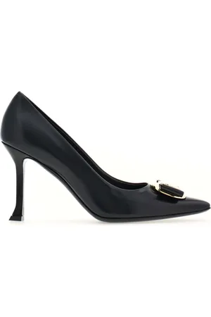 Salvatore Ferragamo 85mm New Vara leather pumps