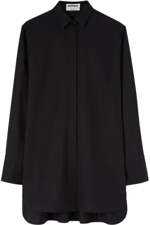 Jil Sander Long-sleeve silk shirt