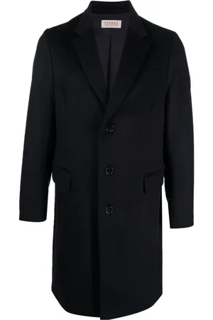 Fursac Cashmere single-breasted coat