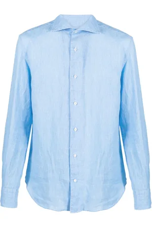 Boggi Milano Long-sleeve linen shirt