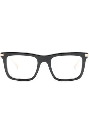 Gucci Rectangular-frame lens-decal glasses