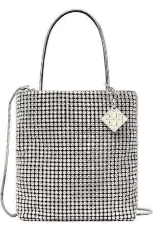 Tory Burch Mini Night Owl crystal-embellished tote bag