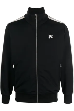 Palm Angels Monogram-embroidered track jacket