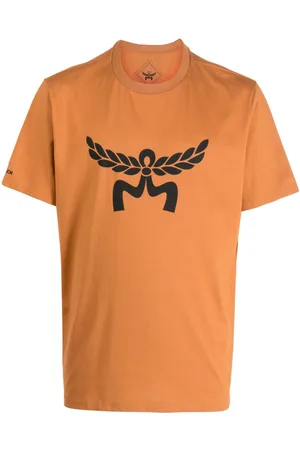 MCM Laurel logo-print cotton T-shirt