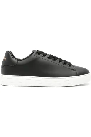 VERSACE Greca faux-leather sneakers