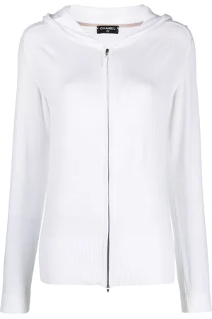 CHANEL 2000 CC-logo cotton hoodie