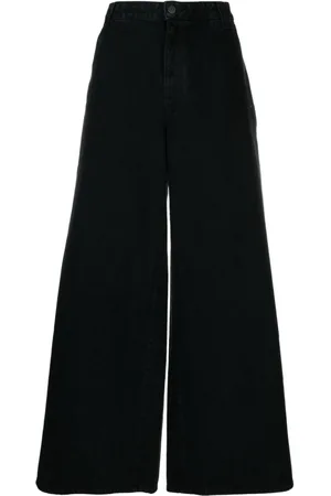 Khaite The Jacob low-rise wide-leg jeans