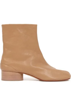 Maison Margiela Tabi 30mm leather ankle boots