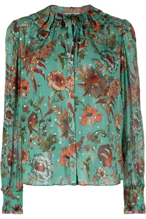 ULLA JOHNSON Pippa floral-print blouse