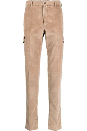 PT Torino Corduroy straight-leg trousers