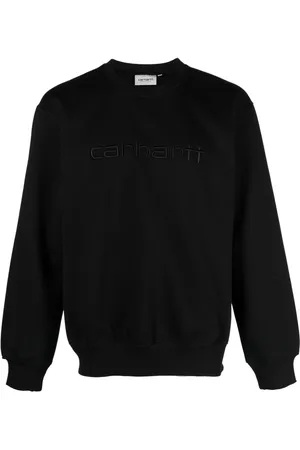 Carhartt Logo-embroidered cotton blend sweatshirt