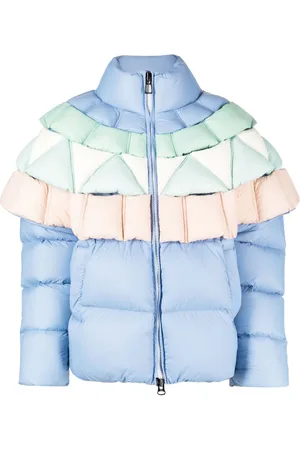 RAXXY Colorful funnel-neck padded jacket