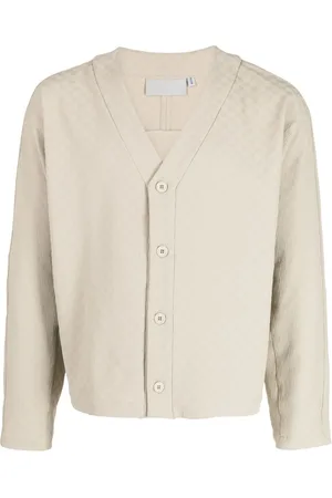 Off-Duty Lais logo-embroidered cardigan
