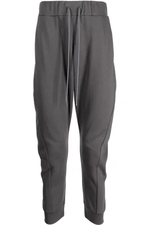 ATTACHMENT Drawstring cotton-blend trousers