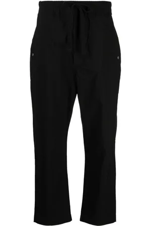 THOM KROM Drawstring cropped trousers