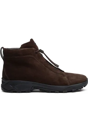 Ermenegildo Zegna Triple Stitch Vetta suede sneakers
