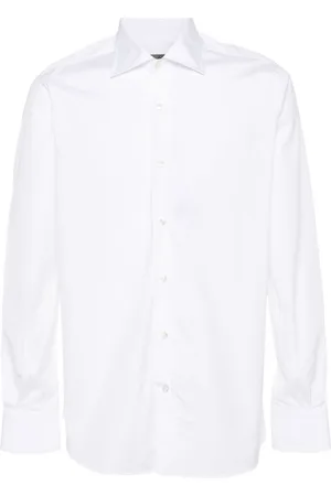 CANALI Long-sleeve cotton shirt
