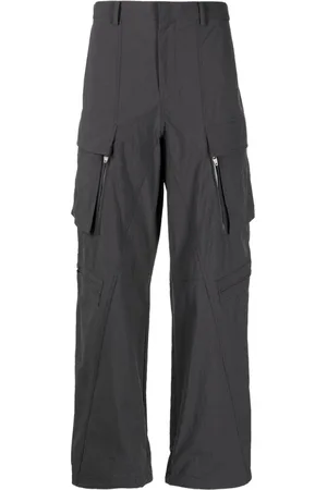 JUUN.J Mid-rise wide-leg cargo trousers