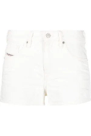 Diesel De-Yuba high-waisted denim shorts