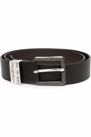 Diesel B-Guarantee-A leather belt