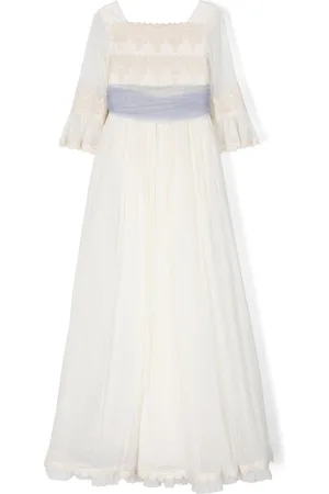 Manuela Macías Geraldine tulle maxi dress