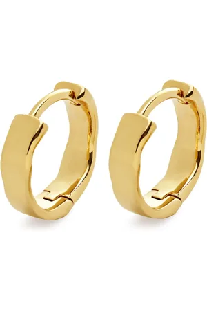 Monica Vinader Siren Muse huggie hoop earrings