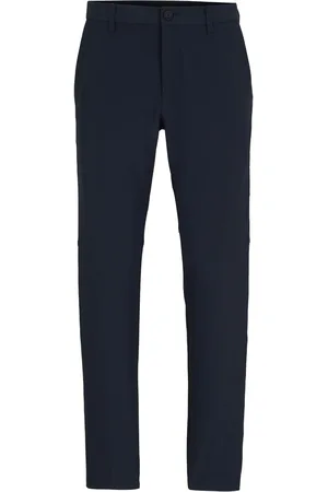 HUGO BOSS Logo-print tapered trousers