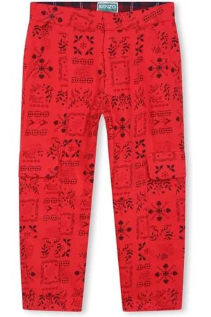 Kenzo Festive straight-leg trousers