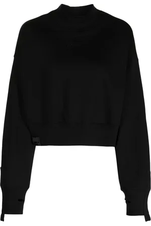 Izzue Logo-patch jersey sweatshirt