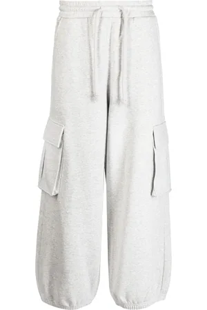 FIVE CM Logo-patch cotton-blend track pants