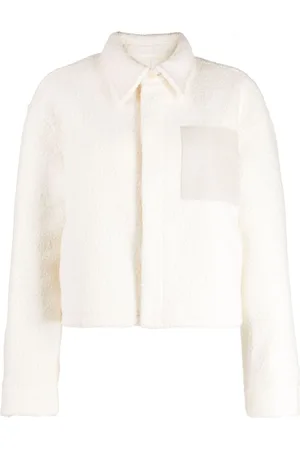 Izzue Logo-patch shirt jacket