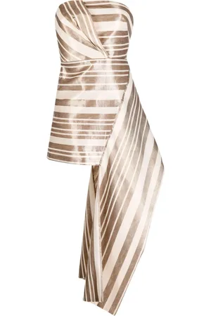 Acler Wilson striped minidress