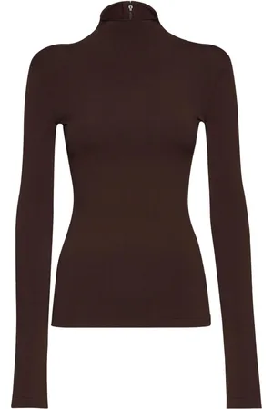Salvatore Ferragamo Roll-neck cashmere-blend jumper