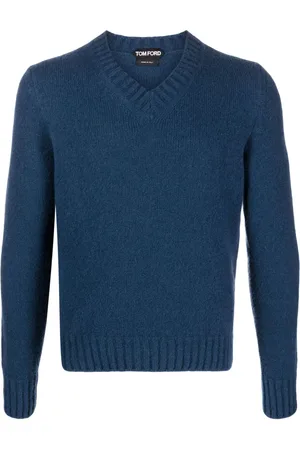 Tom Ford Ribbed-knit V-neck jumper