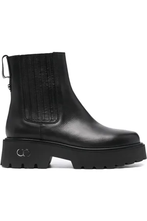 Casadei Congo leather ankle boots