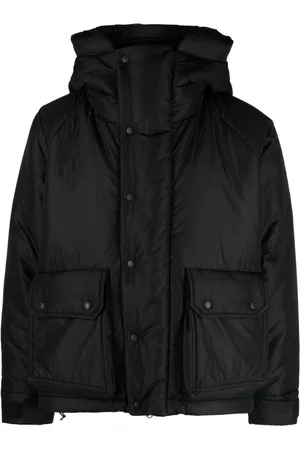 Maison Kitsuné X And Wander logo-print padded jacket
