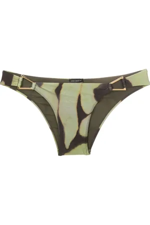 Lenny Niemeyer Camouflage off-shoulder bikini set